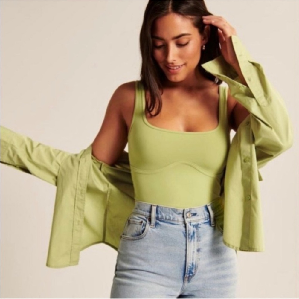 Abercrombie and Fitch Green Top